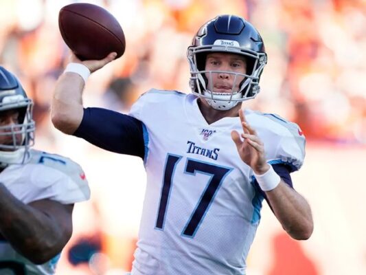 Levis - the Titans’ starting quarterback since Week 8